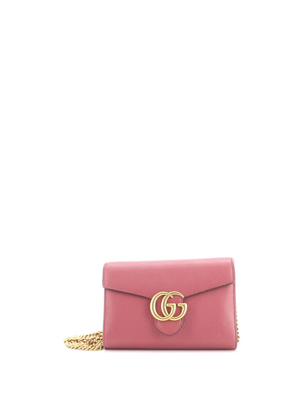 Gucci Gg Marmont Chain Wallet Leather #347709G11B
